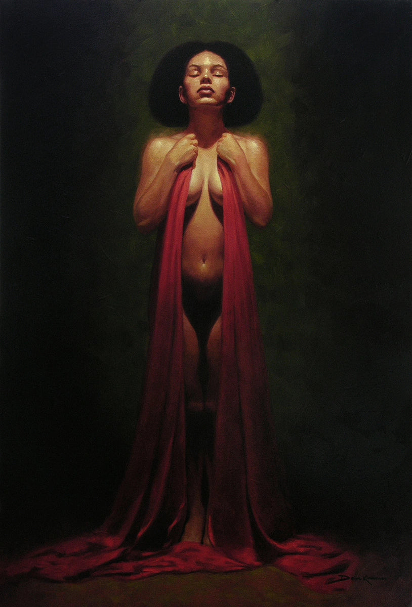 Standing in the Light 24" x 36" oil on canvas no frame